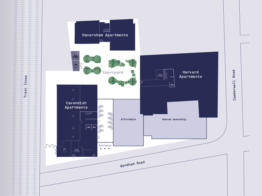 Wyndham Studios by Fabrica Site Plan